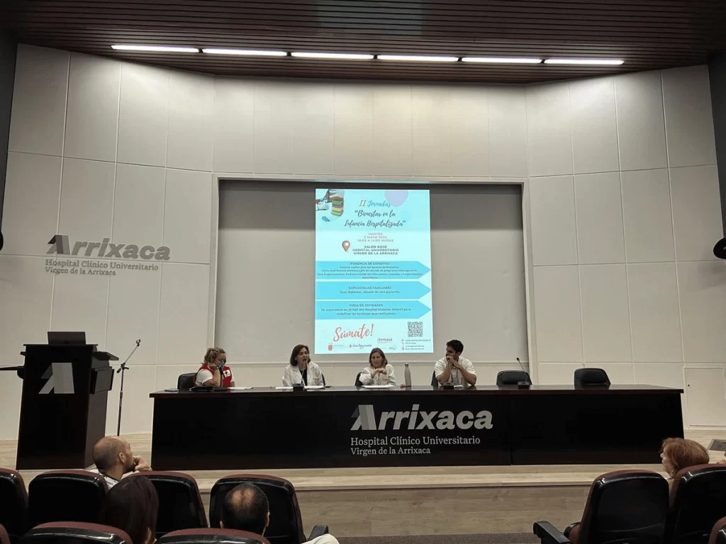 Ponencias en las II Jornadas “Bienestar en la Infancia Hospitalizada”