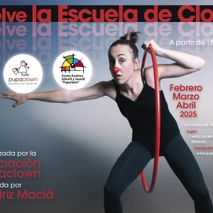 Cartel Curso de Clown Vuelve