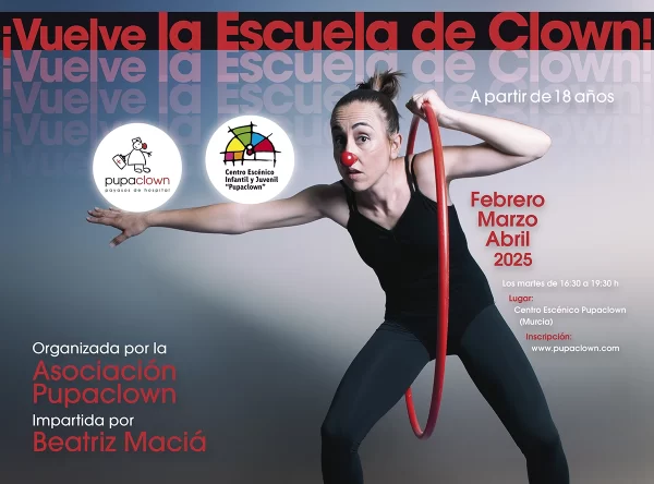 Cartel Curso de Clown Vuelve