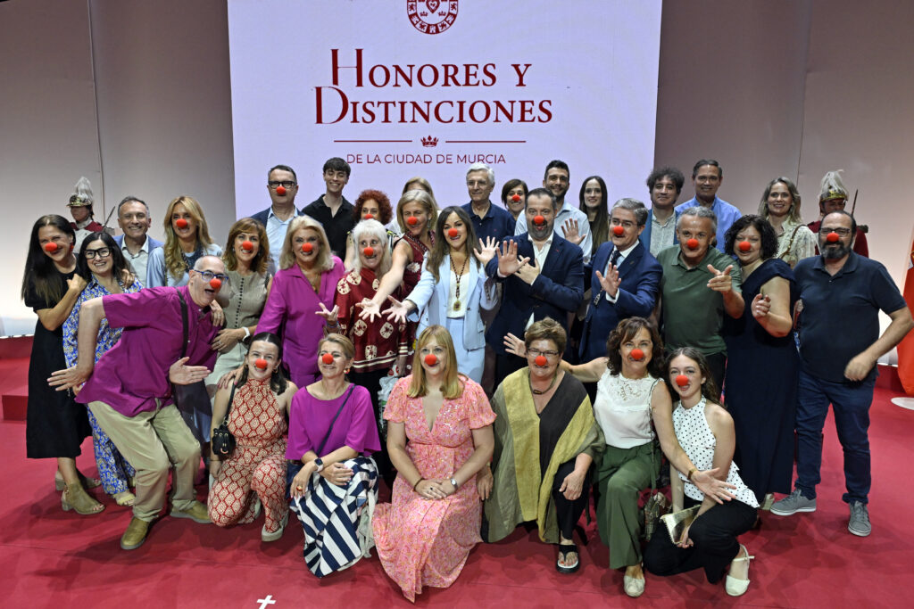 Pupaclown recibe la Medalla de Oro de la Ciudad de Murcia