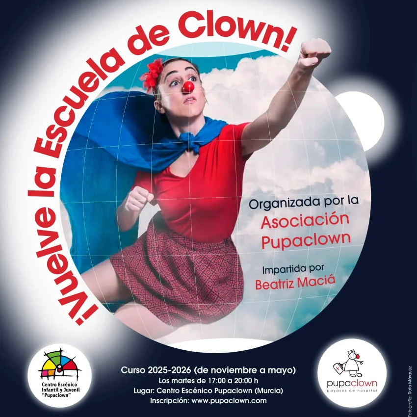 Cartel Curso de Clown Vuelve 2025-26
