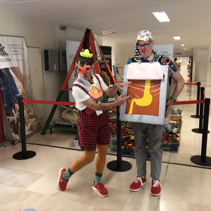 Pupaclown en la XX Semana de Hábitos Saludables